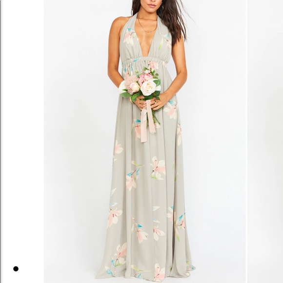 ombre halter maxi dress FINAL SALE! Hot Summer Beauty- Halter Pleated Ombre Maxi Dress (NEW)  (CLEARANCE OUTLET! Final Sale/No Return/No Exchange!) main image 1